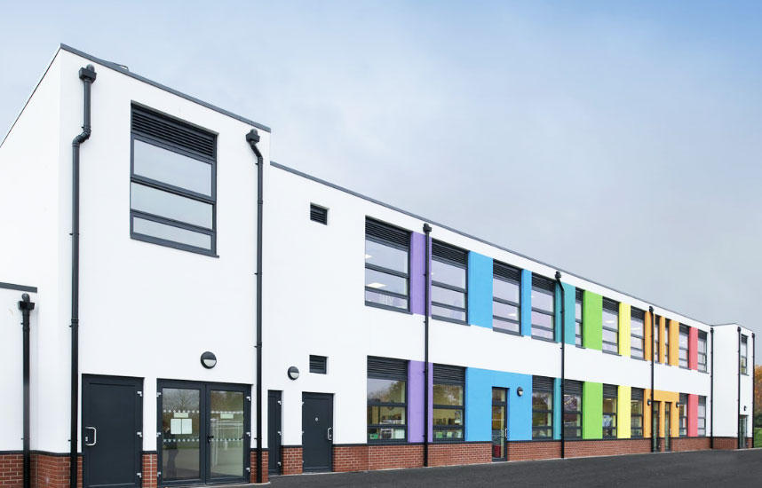 Poundhill Primary
                                School, Pound Hill,
                                Crawley, Drylining London 