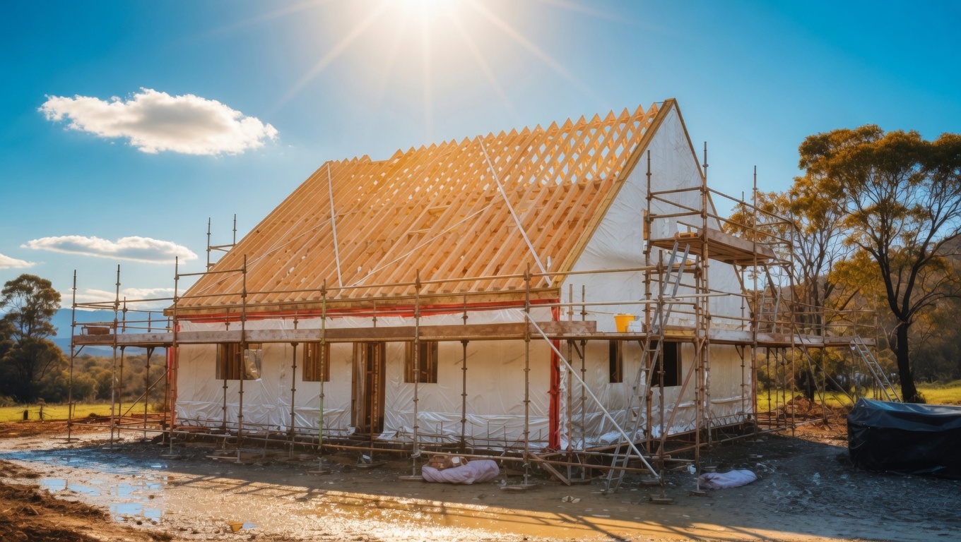Timber frame DCB rebuild in Donegal